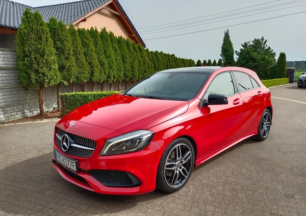 Mercedes-Benz Klasa A cena 73000 przebieg: 79800, rok produkcji 2018 z Odolanów małe 106